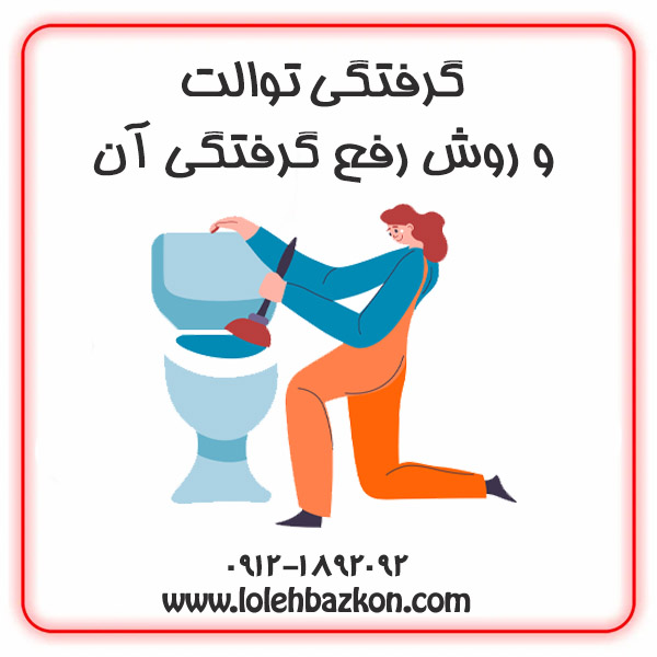 گرفتگی توالت